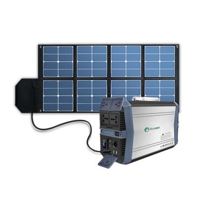 Sunpal 500W 145600mah Large Capacity Portable Solar Power Bank Mini Solar Generator For Wilderness Camping