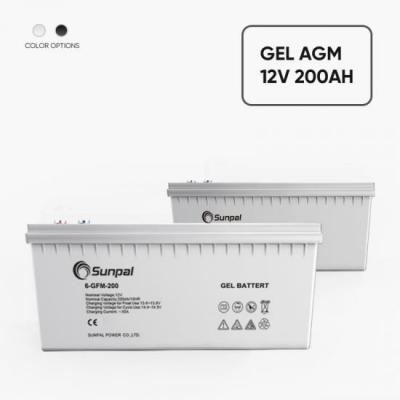 12V 200ah Deep Cycle Solar Agm Lead Acid Gel Battery Price